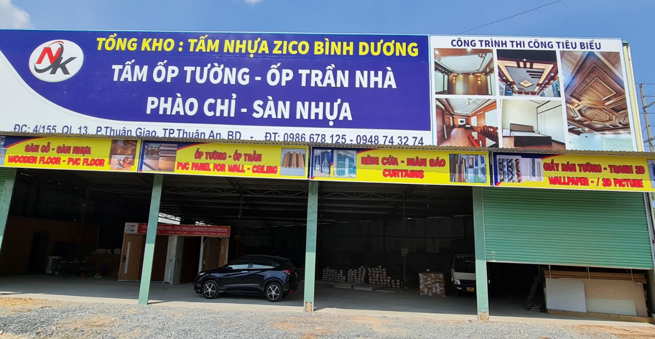 Địa chỉ mua tấm nhựa ốp tường và ốp trần nhà